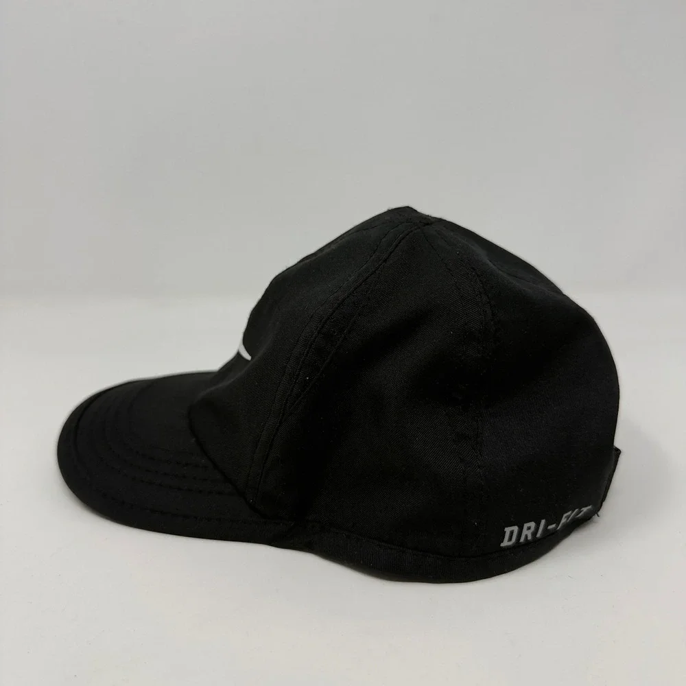 Nike Infant Size Featherlight Dri-Fit‎ Hat Cap Black Adjustable Logo